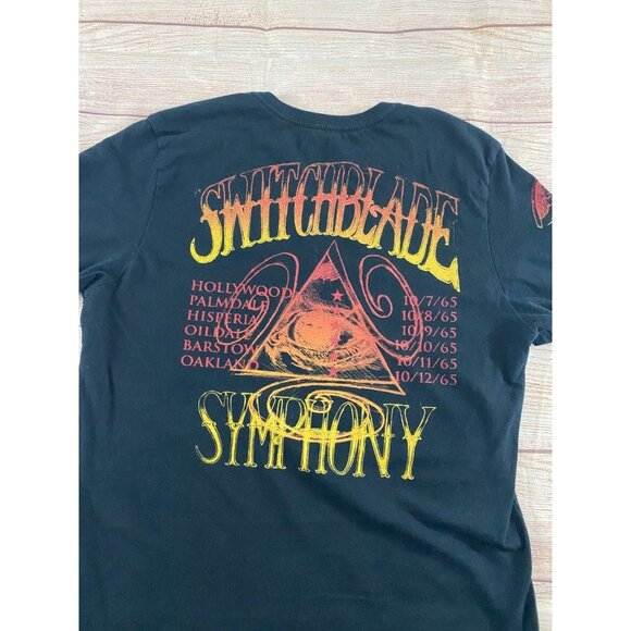 Switchblade Symphony Howe Men's Black graphic T-shirt - Large - Picture 11 of 11